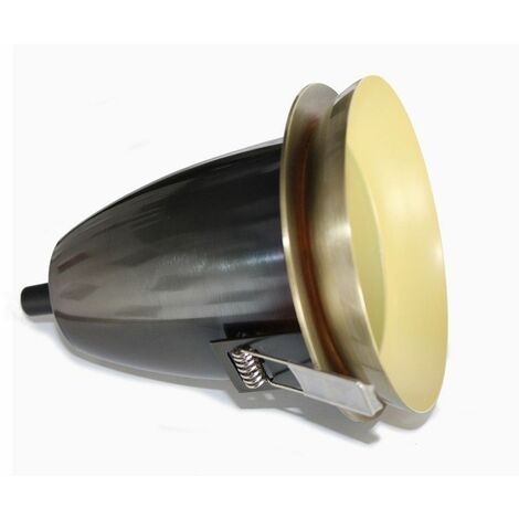 Aro empotrable vintage "Tejar" (60W 1xE27) – Oro envejecido