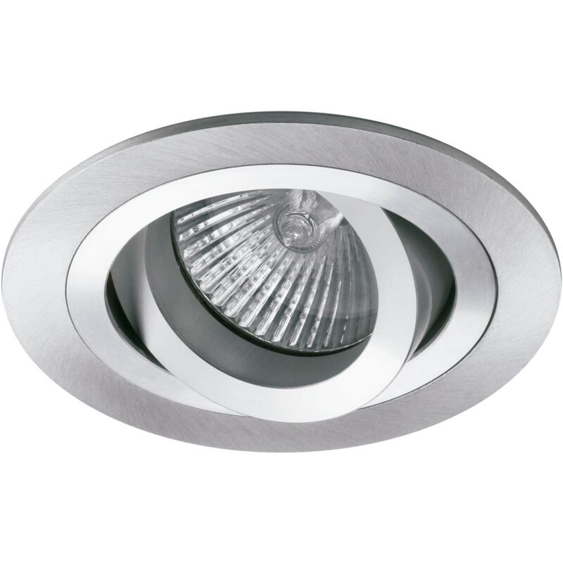 

Aro Empotrado Modelo Fabian Aluminio Dicroica Cromo Mate - Cromo Mate