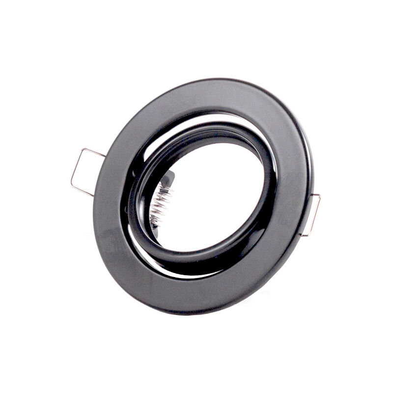 

Aro Foco Downlight Circular Basculante 'Vepa' Acero 90mm - Negro (LL-20-1210-49)