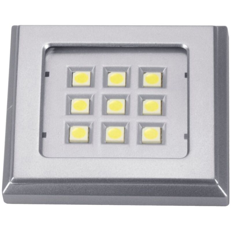 

Aro Irene Mueble 12V 1,6W Efecto Inox Luz Fria - Aluminio Mate
