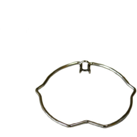Aro metalico soporte de lampara dicroica