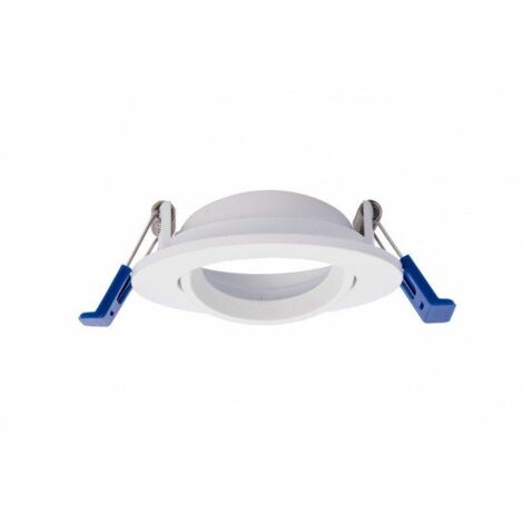 Aro Soporte BOLT Circular Basculante BLANCO Para Modulo COB