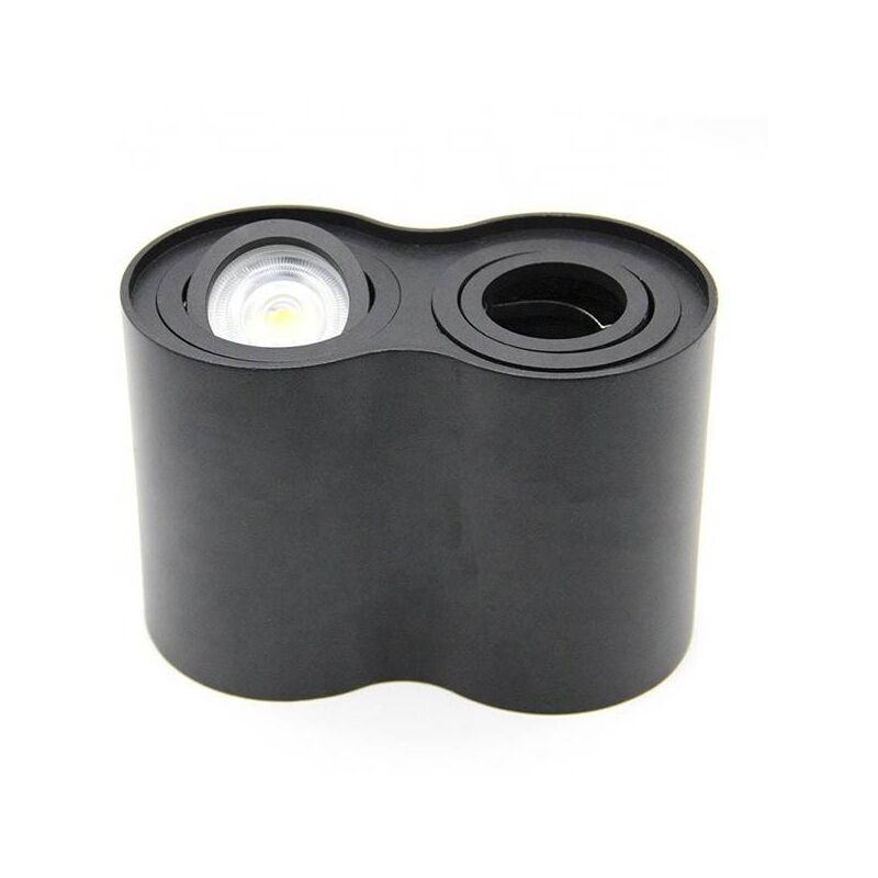 

Aro superficie doble orientable mini 'SENSA' GU10 | Negro