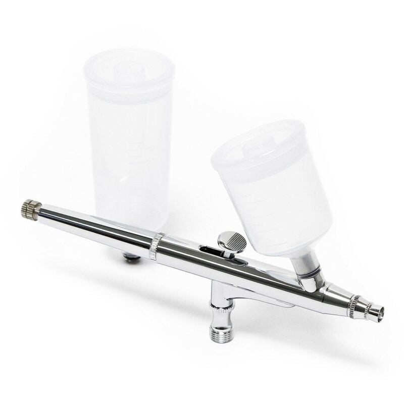 Aérographe professionnel régulation double buse-aiguille 0,3 mm