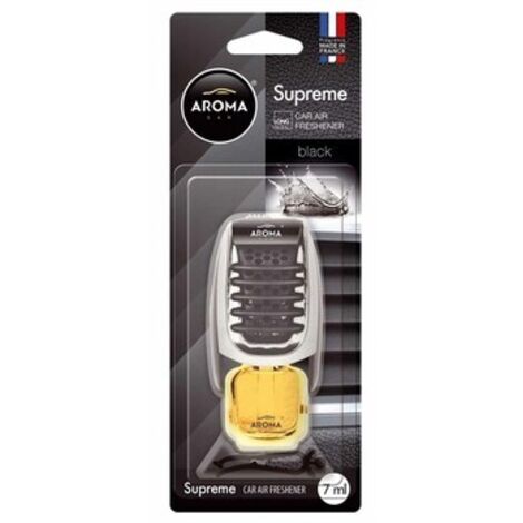 Aroma Car Supreme Black - Deodorante per auto, fragranza intensa e duratura