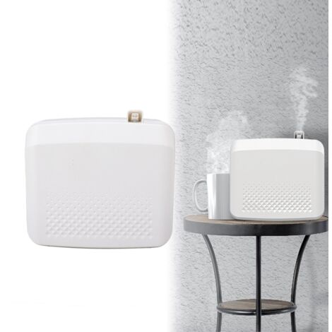 Aromatherapie Machine Diffuseur Bluetooth 800ml SPA Diffuseur d'Huiles Essentiels Air Fresheners pour Toilette Hotel Bureau 100‑240V Blanc US Plug PP Matériel Grand Capacité Télécommande Mur Montée Co