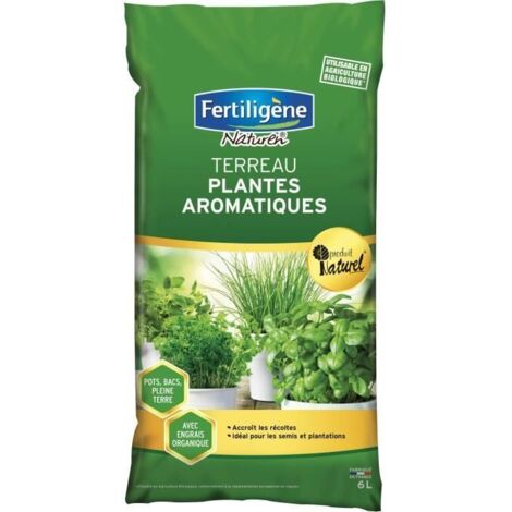 Aromatische Pflanzen-Erde 6l /nc - Fertiligene