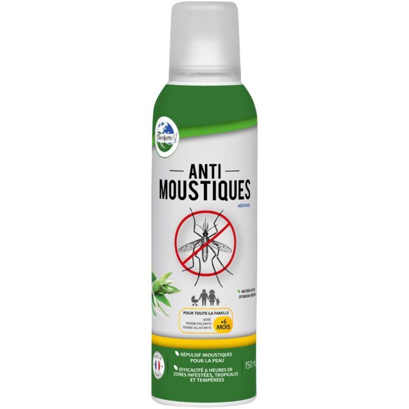 Terra Nostra - Aérosol anti-moustiques 150ml gaz neutre