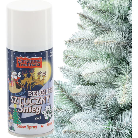 ARP0701 NEIGE ARTIFICIELLE BELGE EN SPRAY 150ML ORIGINAL GEL POUR FENÊTRES ET SAPIN DE NOËL