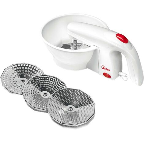 ARPASS01 – VEGGY – MOULIN À LÉGUMES ÉLECTRIQUE Blanc