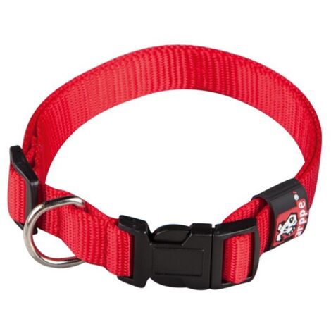 Arppe collar nylon basic regulable negro 25-42 cm x 2 cm