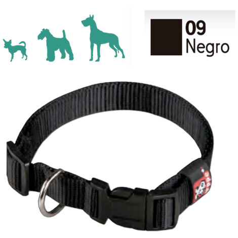 Arppe collar nylon basic regulable rojo 30-44 cm x 2.5 cm