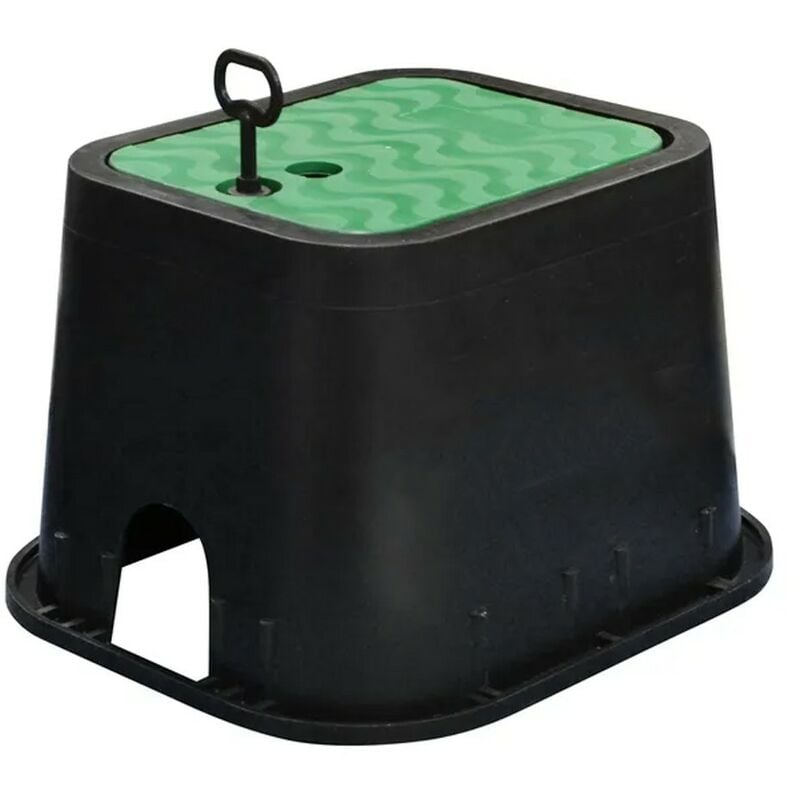 

Arqueta de riego Cuadrada pequeña, Color Negro, ARQ1SE