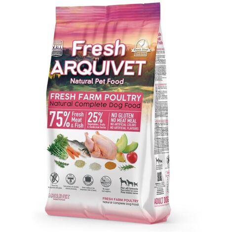 Arquivet Frisches Hühnchen und Meeresfisch Hundefutter 10 kg
