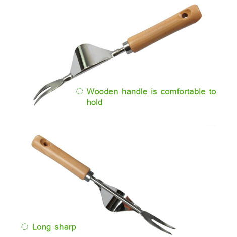 [Arracheur de jardin manuel] + Stainless Steel Bend Proof + Premium + [Désherbage jardin]