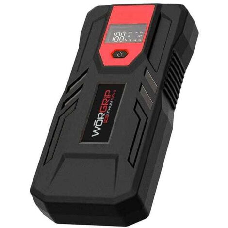 Arrancador + cargador de baterías WORGRIP 5/12V