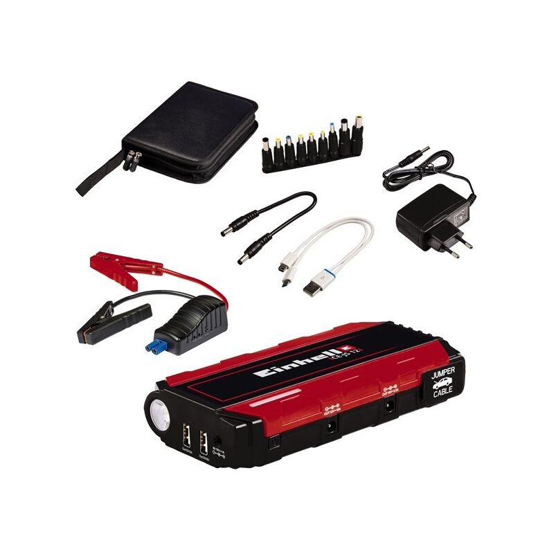 Einhell - arrancador bateria 12V usb - 200 a