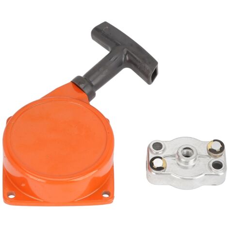 Arrancador manual de aluminio para cortacéspedes Oleomac Efco 750 753 755 8530 8535, pieza de repuesto para arrancador de retroceso.