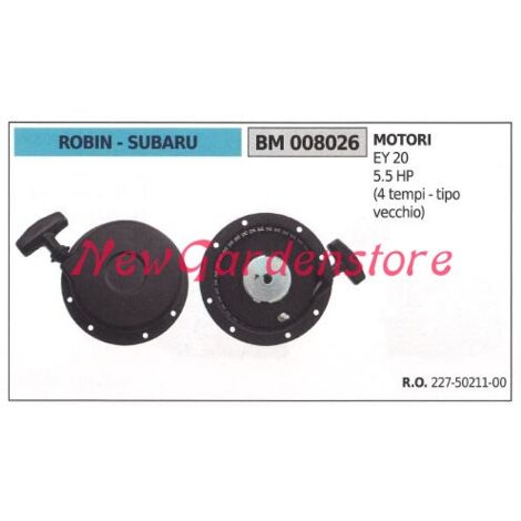 Arranque del motor SUBARU para cortadoras de césped EY 20 5,5 CV 008026