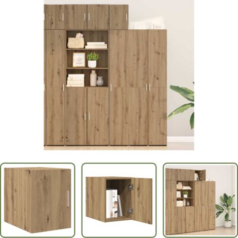 Arredamento moderno -  Mobiletto a muro Rovere artigianale 30 x 42.5 x 39.5 cm