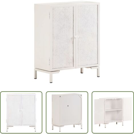 Arredamento rustico -  Credenza 60x30x76 cm in Legno Massello di Mango