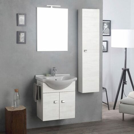 Miglior Prezzo Arredo Bagno.Kit Arredo Bagno Rovere Al Miglior Prezzo