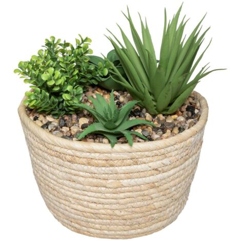 Arreglo floral artificial H19 cm - Atmosphera créateur d'intérieur
