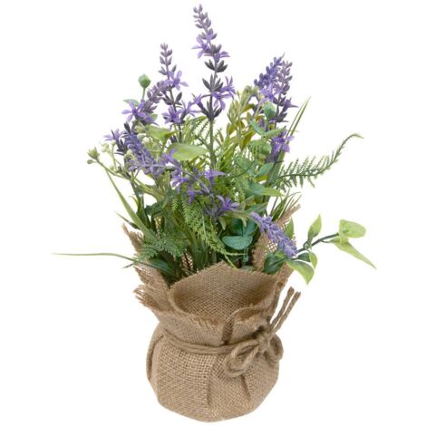 Arreglo floral artificial Prov Lavanda 29 cm - Atmosphera créateur d'intérieur