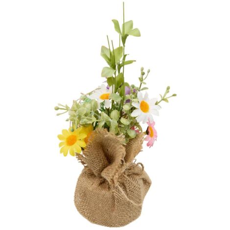 Arreglo floral artificial Tama H 27 cm - Atmosphera créateur d'intérieur