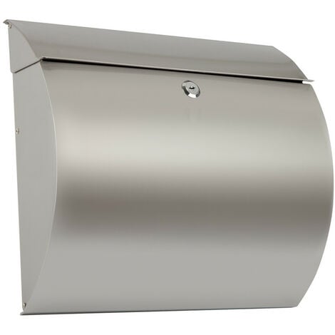 ARREGUI Aura E5405-12 Buzon Individual de Acero Inoxidable, tamaño L (revistas y sobres C4), inox