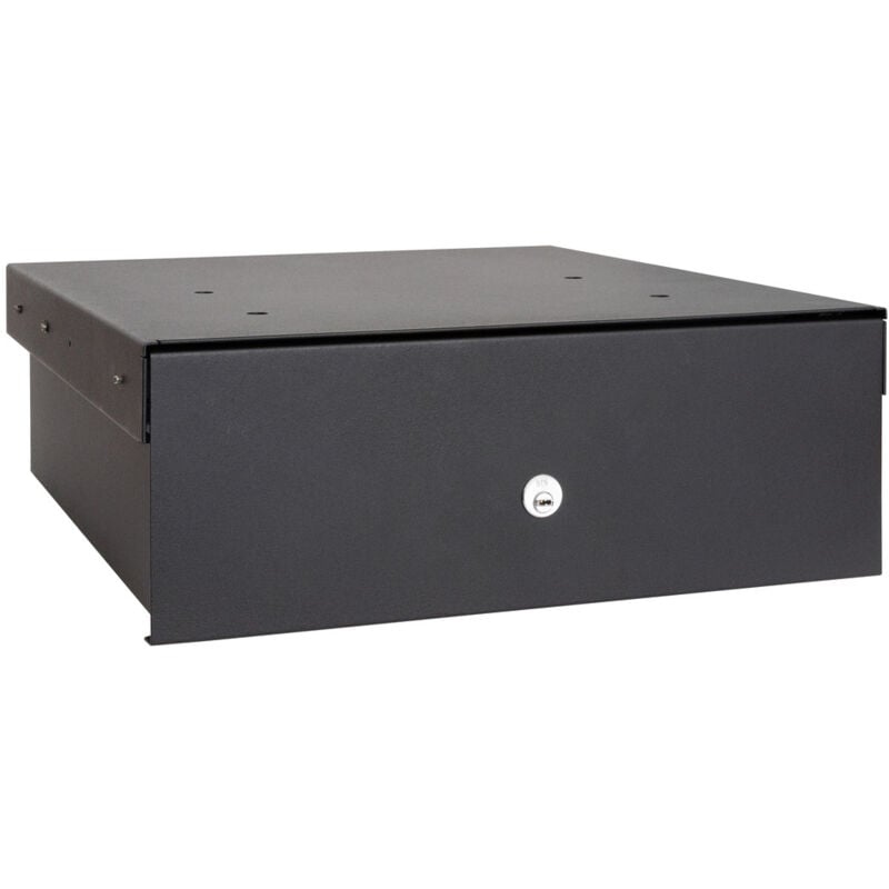 Arregui - Box-In 22100-S1 Coffre-fort tiroir invisible, à cacher dans une plinthe, 14,8 x 41 x 45 cm, 19 l Noir