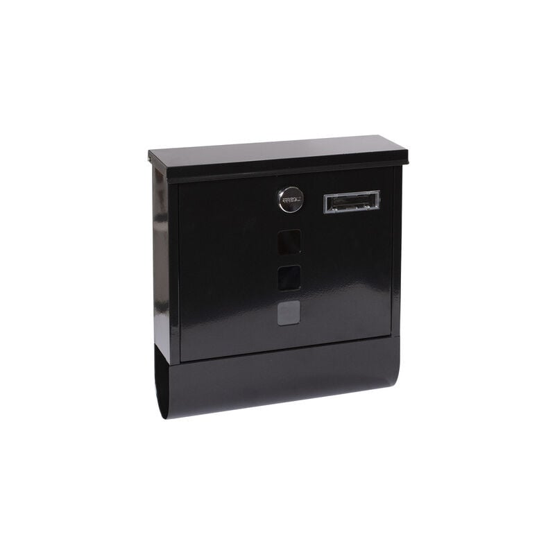 Arregui - Chance E7004 Boîte aux Lettres Individuelle en Acier avec Porte-journaux, Taille m (Format A4), Boîte aux Lettres avec Serrure Couverte,