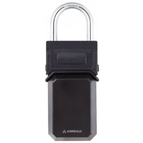 Arregui – Coffre-fort à clés avec cadenas à combinaison 4 chiffres – Corps en acier résistant – Dimensions 13,4x7x3,7 cm – Pour fixation sécurisée - seg021