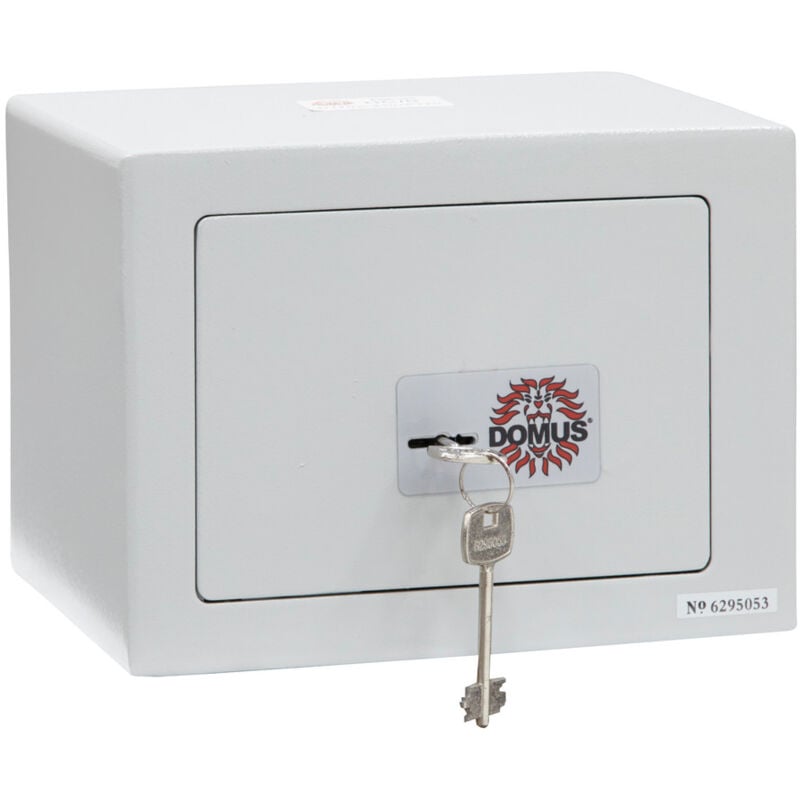 Arregui - D-HC/0 Coffre-fort en acier avec serrure à clé, coffre-fort de sécurité pour la maison, facile d'utilisation et simple d'installation, 17 x