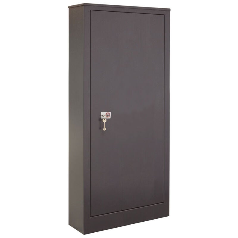 Domus ARM100335 Armoire à Fusils avec coffre intérieur, 10 fusils, serrure à clé - Arregui