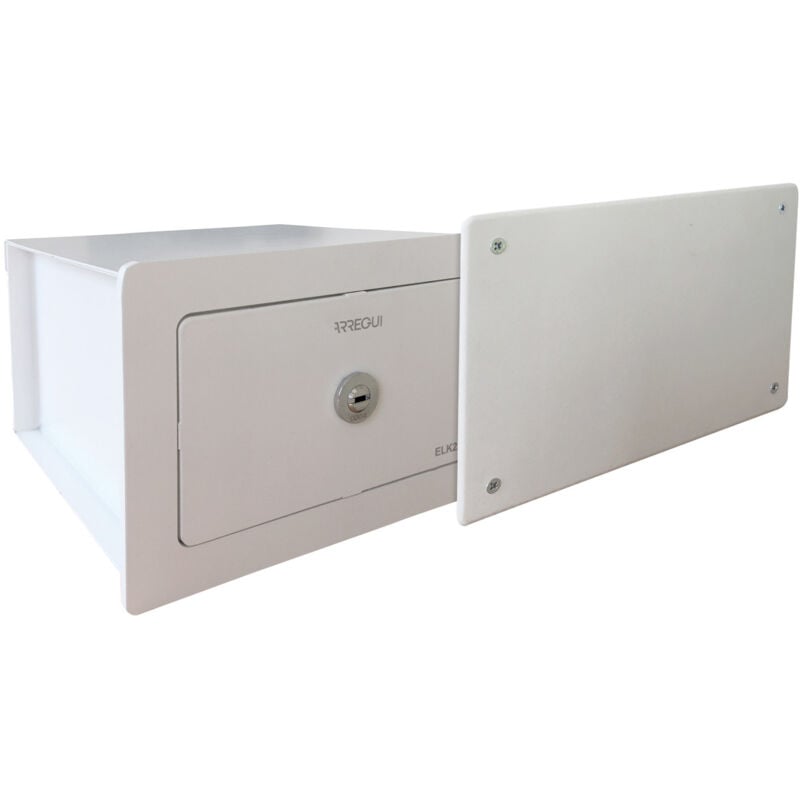 Arregui - Elek 22500W-S0 Coffre-fort invisible à emmurer, à cacher derrière panneau électrique, 15x22x21 cm, 3 l