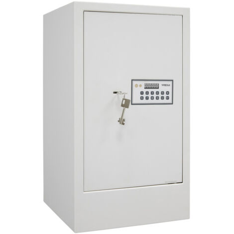 ARREGUI Magna Caja Fuerte con Cerradura de Doble Seguridad, Caja de Seguridad de Apertura con Codigo más Llave, Caja Fuerte Pequeña para Casa, Hogar, Negocios, 62x35x36 cm, 71 L