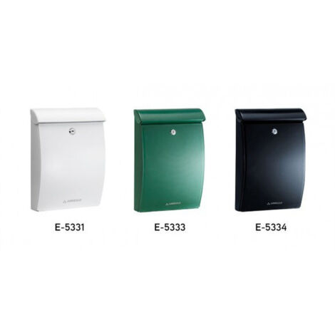 ARREGUI Mininova E5331 Buzon Individual de Plastico de gran resistencia, tamaño M (DIN A4), blanco