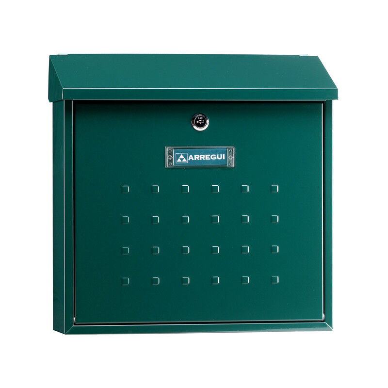

Arregui Premium Maxi E5613 Buzon Individual de Acero, tamaño L (revistas y sobres C4), verde - Verde