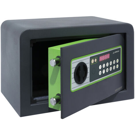 ARREGUI Supra 240110 Coffre-fort à code facile d'utilisation Coffre-fort de sécurité clavier à combinaison Coffre fort pour maison verrouillage électronique Format Compact 20 x 31 x 20 cm 8 L
