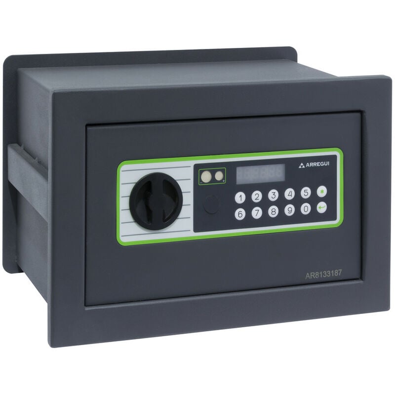 Arregui - Supra 241110 Coffre-fort encastrable avec serrure à code Coffre-fort de sécurité à emmurer Coffre fort mural pour la maison Fond extensible