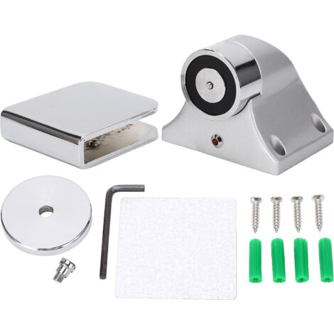 Arrêt de porte électromagnétique Catch Holder Magnetic Door Stopper Lock 500N Suction DC 24V，Arrêt de porte électromagnétique， Electromagnetic Door Holder， Door Stop， Fire Door Holder， Door Stopper， M