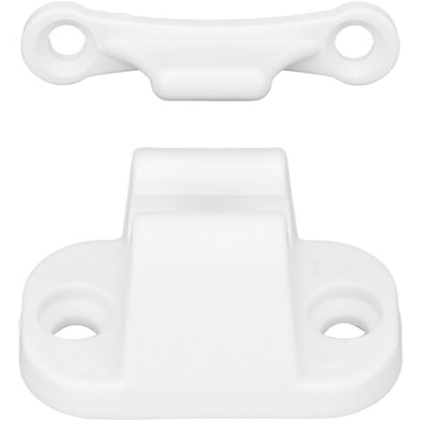 Arrêt de Porte en T en Nylon Solide pour Van, Fourgon Aménagé et Camping-Car - Lot Blanc