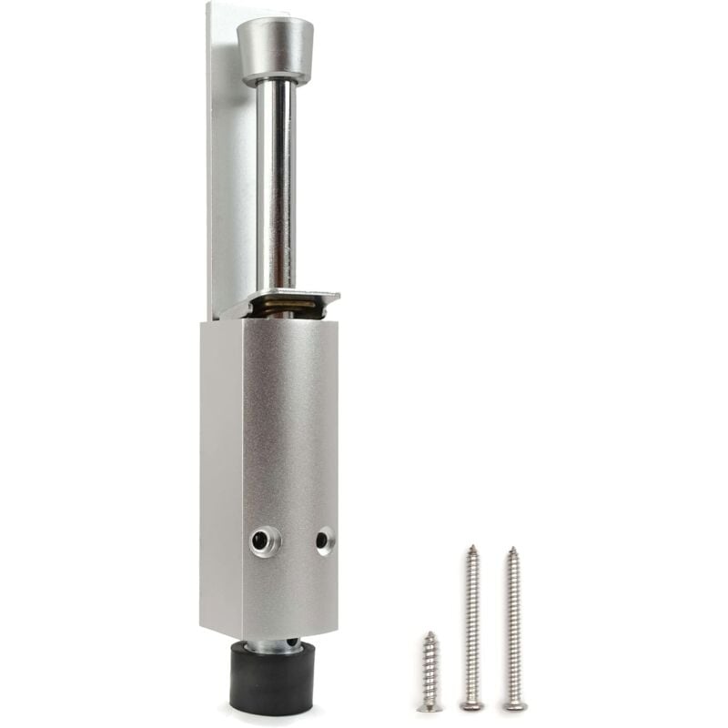 Csparkv - Arrêt de porte Living - Bloc de porte Kick&Fix avec commande au pied Particulièrement robuste Maintien maximal Bloque de porte flexible