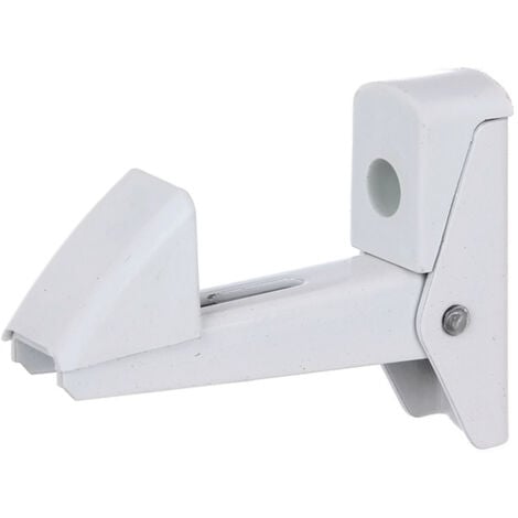 Arrêt de volet automatique aluminium blanc 15 / 50mm - Alberts