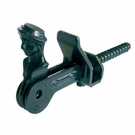 INDUSTRIELLE DE SEDAN Arrêt de volet bergère à visser avec butée noir AFBAT