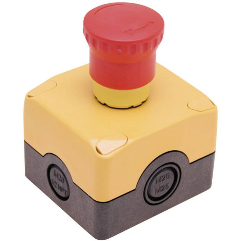 Pizzato Elettrica ES AC31003 Arrêt d'urgence en boîtier 250 V/AC 6 A 1 NF (R) IP67 1 set