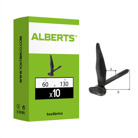 Arrêt Mars. Visser Noir L130mm