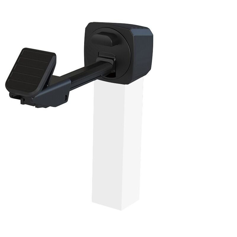 Portac - Arrêt universel 360° pour portail manuel Finition: Blanc - Longueur de tube (mm): Longueur de tube (mm) : 330