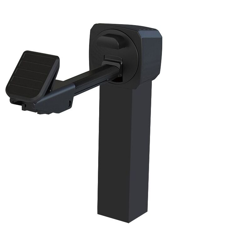 Portac - Arrêt universel 360° pour portail manuel Finition: Noir - Longueur de tube (mm): Longueur de tube (mm) : 330